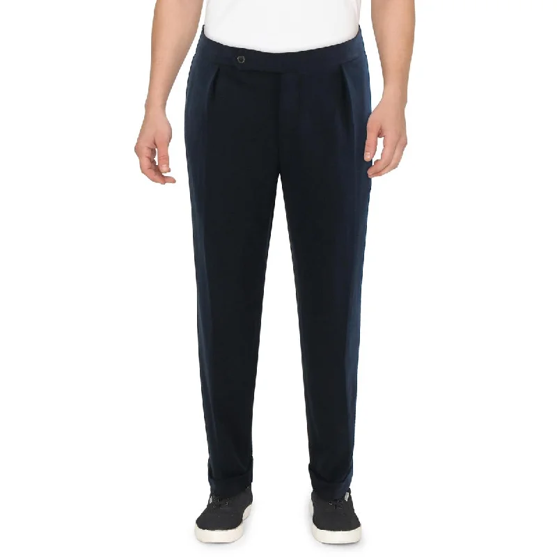 Polo Ralph Lauren Mens Mid-Rise Solid Trouser Pants