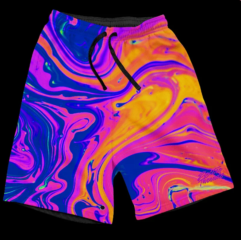 Neon Nuclear 6" Swim Trunks